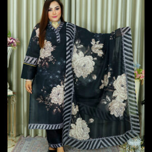 PRODUCT CODE : CBU SWISS LAWN 1412 BLACK COLOR