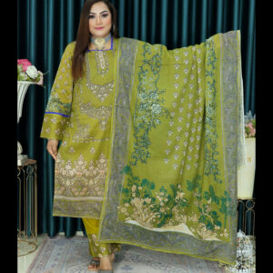 PRODUCT CODE : CBU SWISS LAWN 1408 OLIVE COLOUR