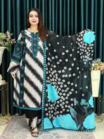 আনরেডি  CBU SWISS LAWN 1418 BLACK & SKY