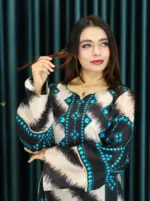 আনরেডি  CBU SWISS LAWN 1418 BLACK & SKY - Image 2