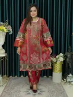 আনরেডি  CBU SWISS LAWN 1419 DEEP MAROON - Image 5