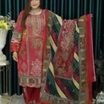 আনরেডি  CBU SWISS LAWN 1419 DEEP MAROON