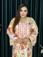 আনরেডি CBU SWISS LAWN 1428 WHITE CREAM COLOUR - Image 5