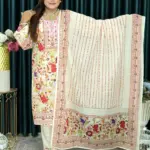 আনরেডি CBU SWISS LAWN 1428 WHITE CREAM COLOUR