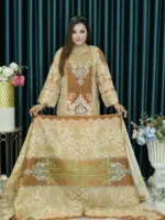 আনরেডি  CBU SWISS LAWN 1424 GOLDEN COLOR - Image 6